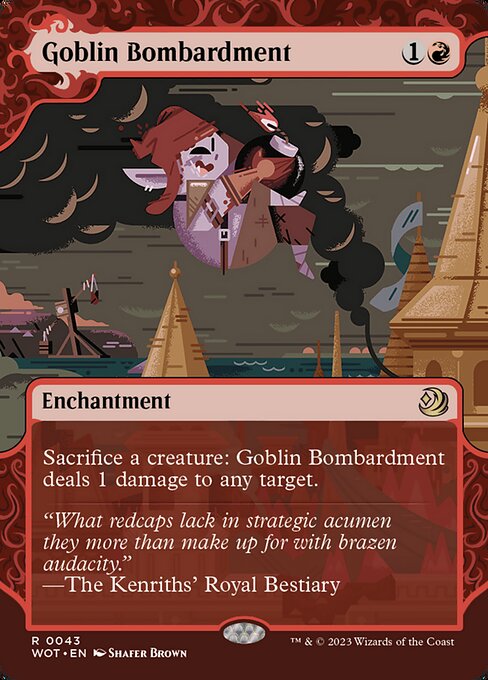 Goblin Bombardment card art