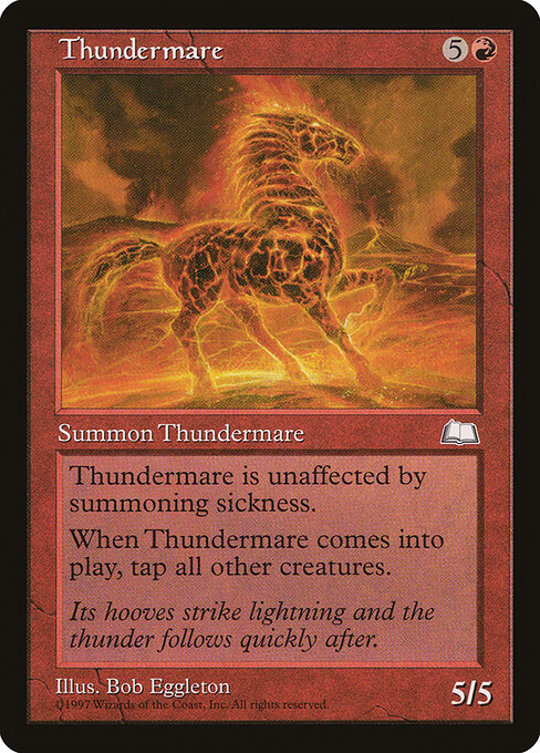 Thundermare card art