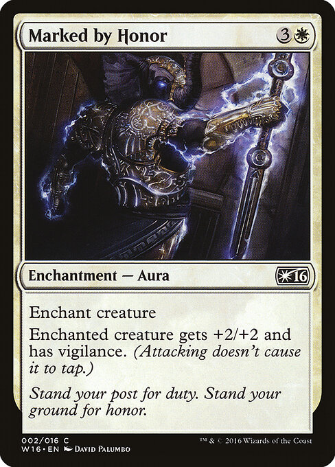 Marked by Honor card art