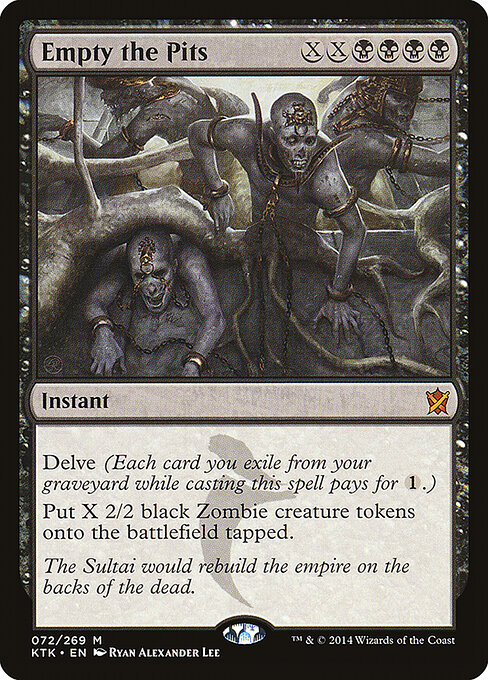 Empty the Pits card art