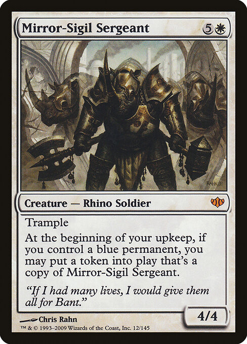 Mirror-Sigil Sergeant card art