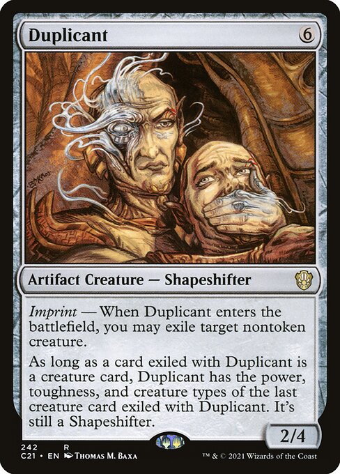 Duplicant card art