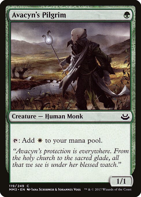 Avacyn's Pilgrim card art