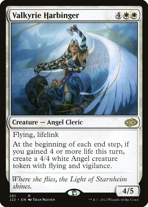 Valkyrie Harbinger card art