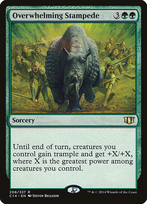 Overwhelming Stampede card art