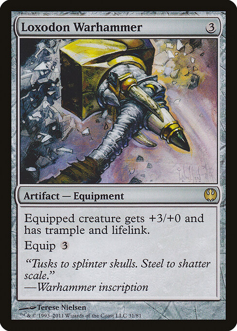 Loxodon Warhammer card art