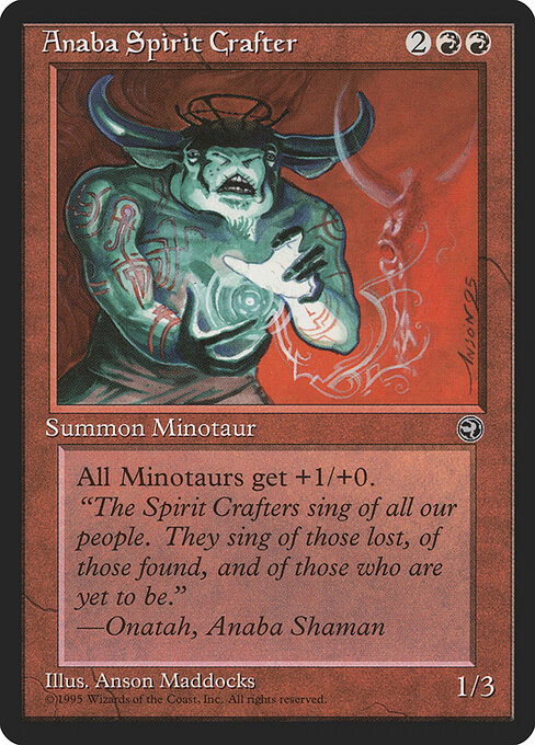 Anaba Spirit Crafter card art