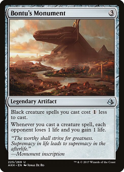 Bontu's Monument card art