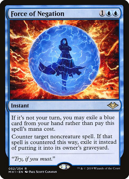 Force of Negation card art