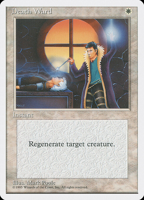 Death Ward card art