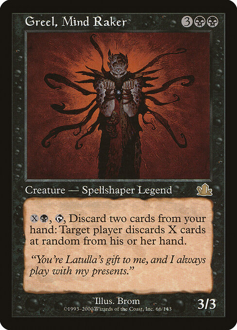 Greel, Mind Raker card art