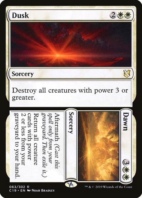 Dusk // Dawn card art
