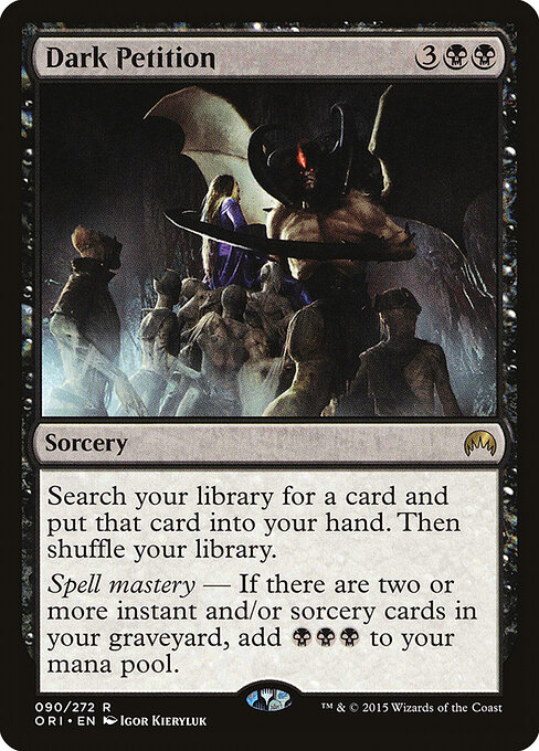 Dark Petition card art