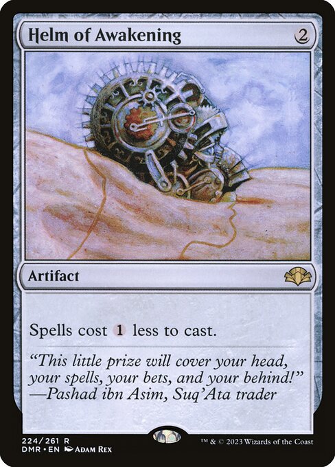 Helm of Awakening card art