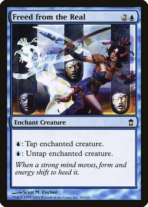 Freed from the Real card art