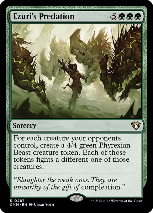 Ezuri's Predation card art