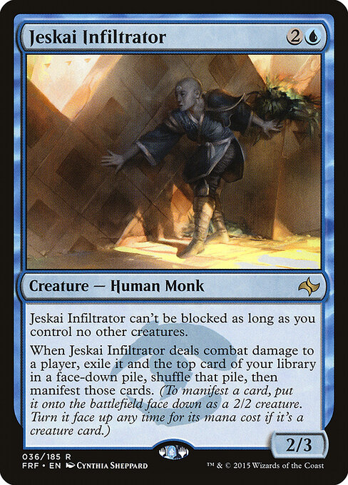Jeskai Infiltrator card art