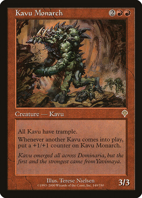 Kavu Monarch card art