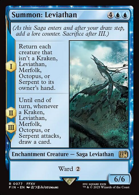 Summon: Leviathan card art