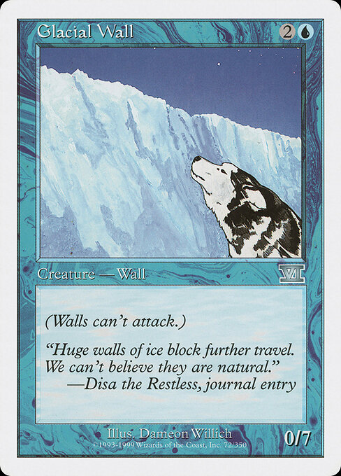 Glacial Wall card art