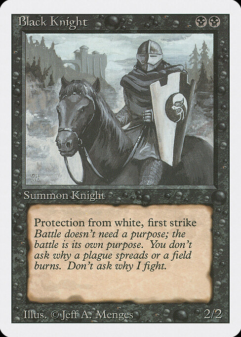 Black Knight card art