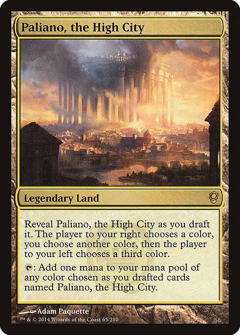 Paliano, the High City card art