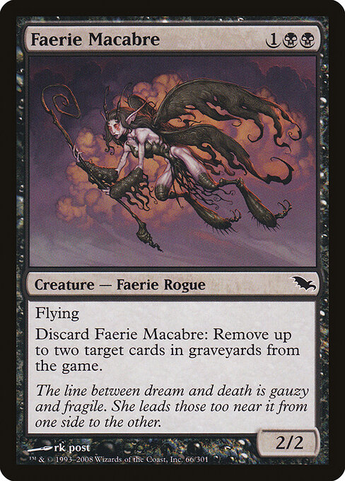 Faerie Macabre card art