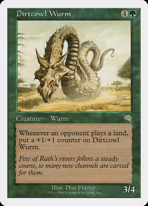 Dirtcowl Wurm card art