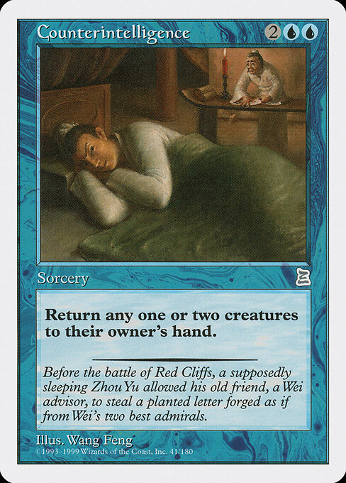 Counterintelligence card art