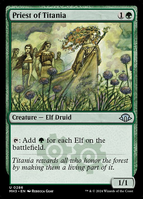 Priest of Titania card art