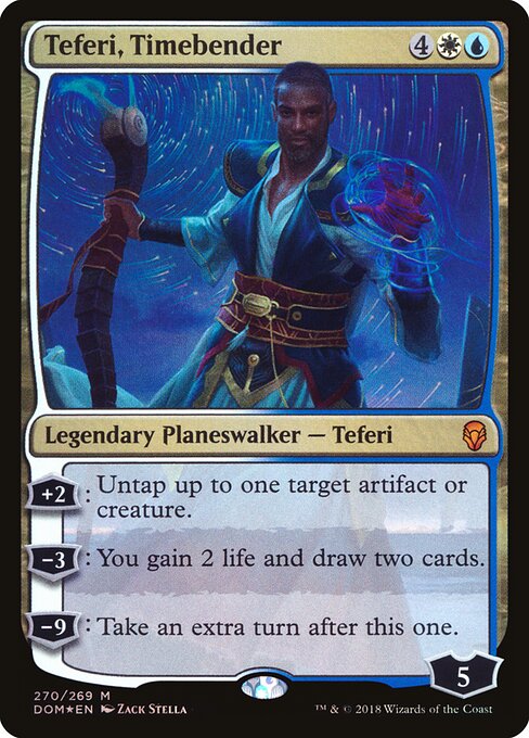 Teferi, Timebender card art