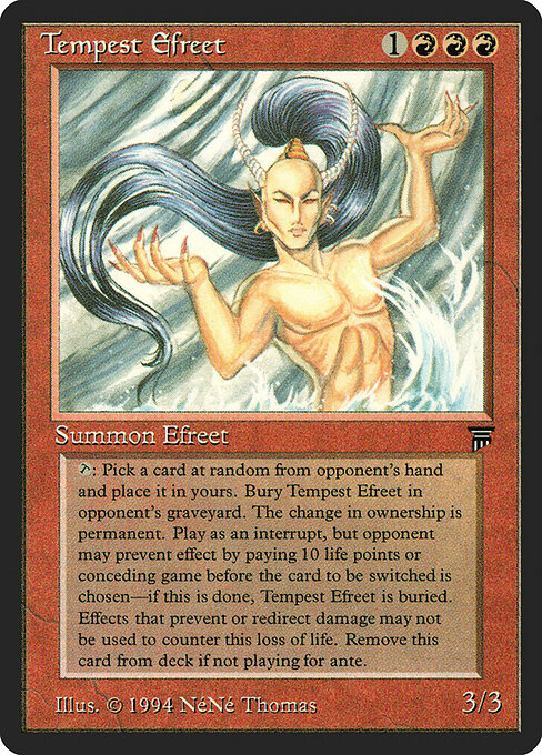 Tempest Efreet card art