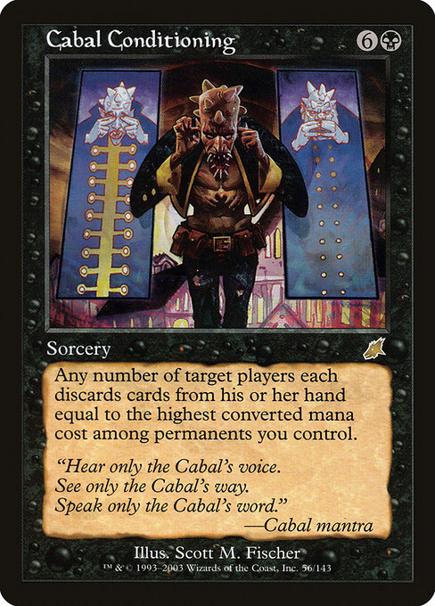Cabal Conditioning card art