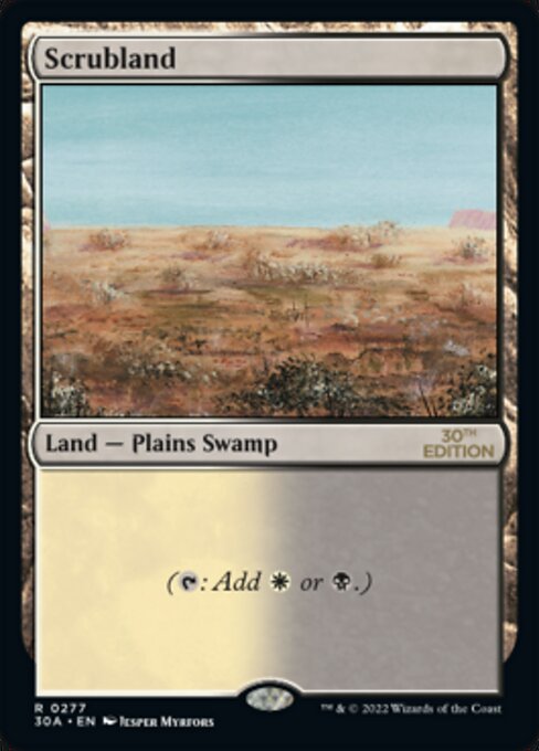 Scrubland card art