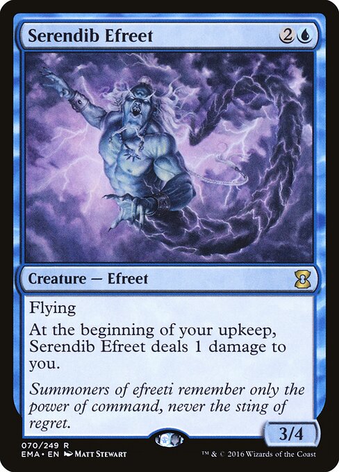 Serendib Efreet card art