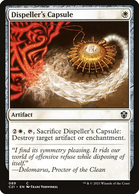 Dispeller's Capsule card art