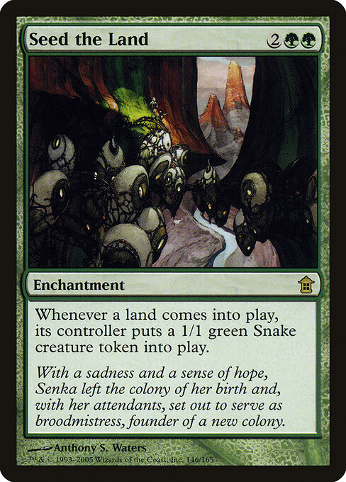Seed the Land card art