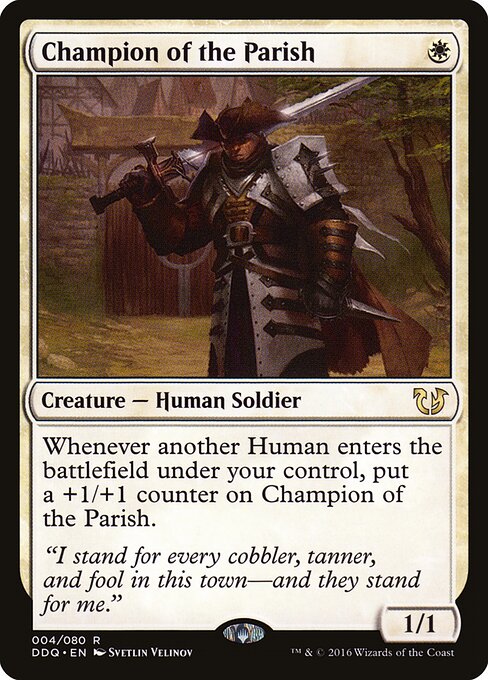 Champion of the Parish card art
