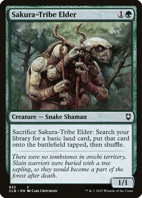 Sakura-Tribe Elder card art