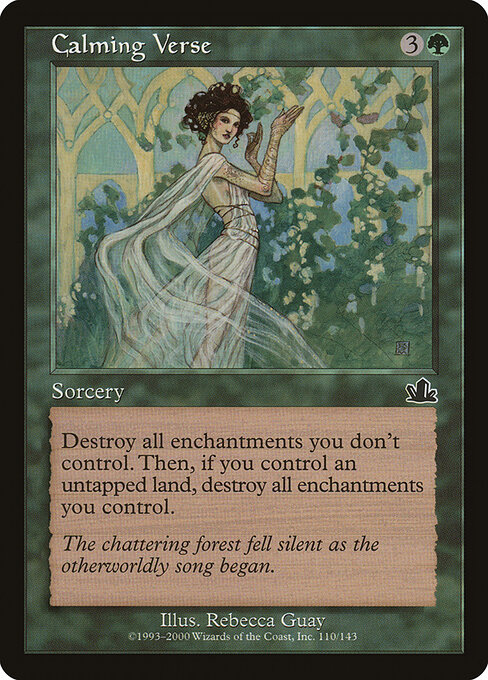 Calming Verse card art