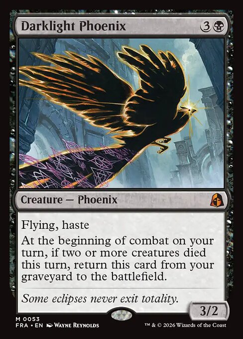 Darklight Phoenix card art