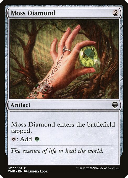 Moss Diamond card art