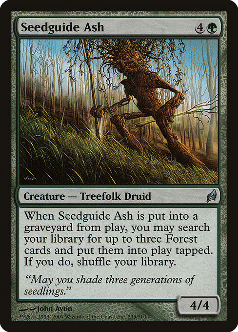 Seedguide Ash card art