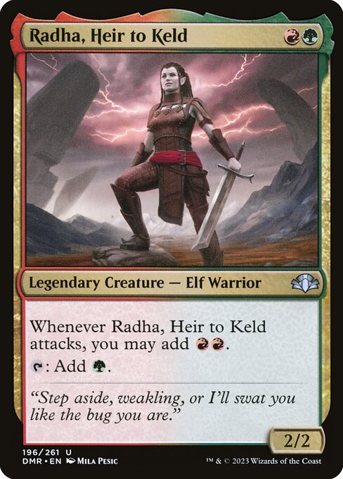 Radha, Heir to Keld card art
