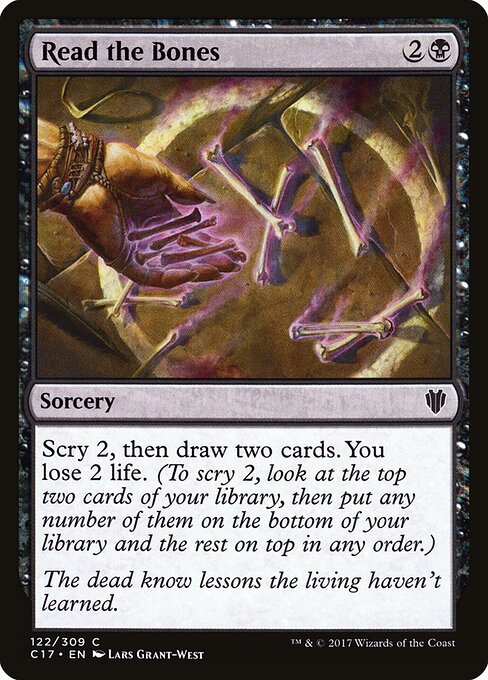 Read the Bones card art