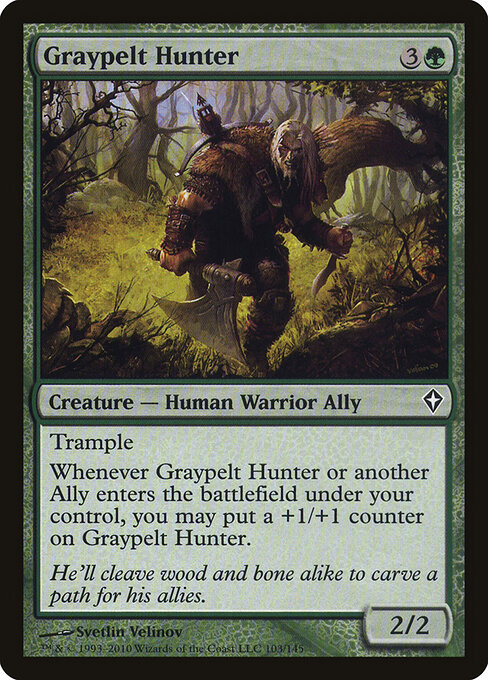 Graypelt Hunter card art