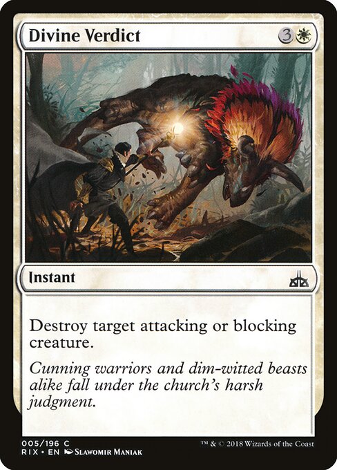 Divine Verdict card art