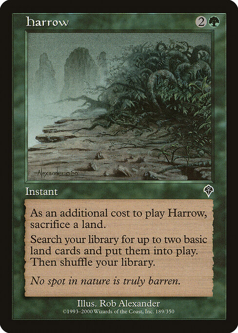 Harrow card art
