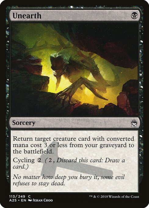 Unearth card art