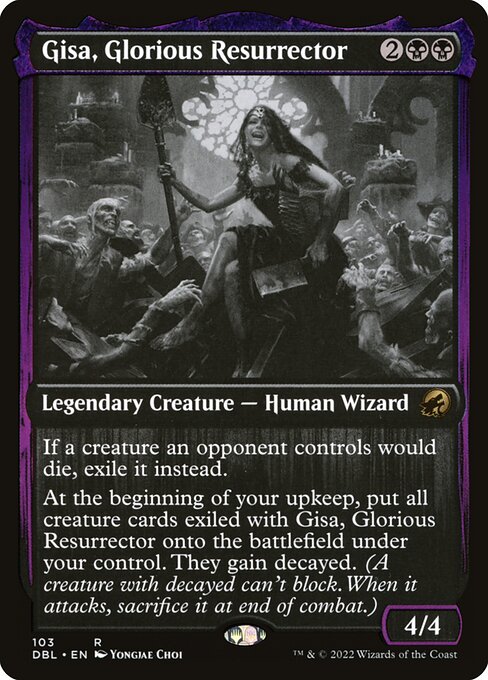 Gisa, Glorious Resurrector card art